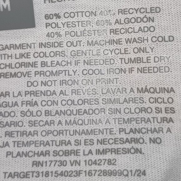 NEW Target White Pride Graphic UNISEX T-Shirt - Picture 3 of 6